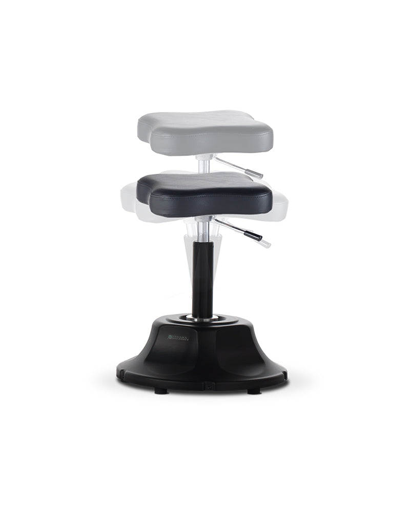 Yume stool - Poltrona da trattamento nera - Ergonomica